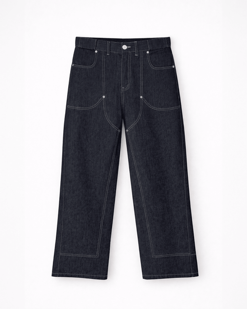 Aika Denim Pants - Aiush Refugee