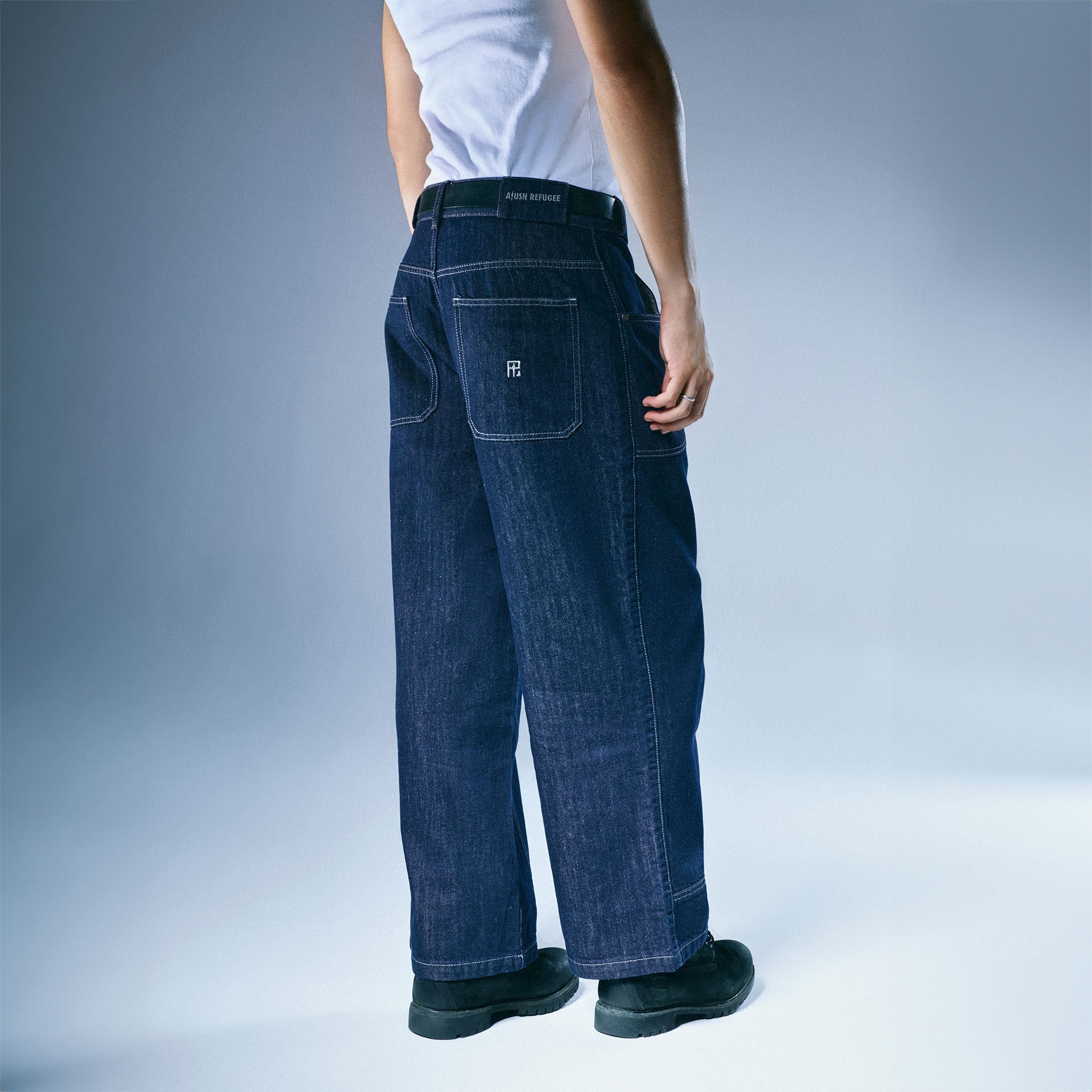 Aike Denim Pants - Aiush Refugee