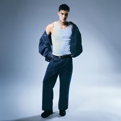 Aike Denim Pants - Aiush Refugee