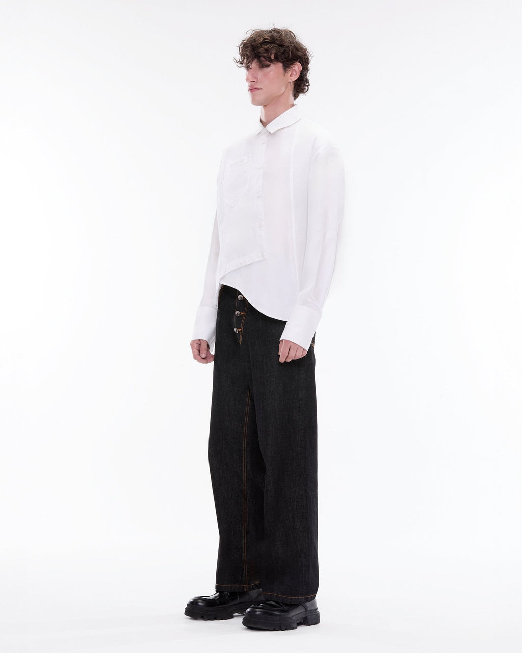 Asymmetric Shirt - Aiush Refugee