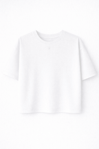 Eica Boxy Fit White - Aiush Refugee