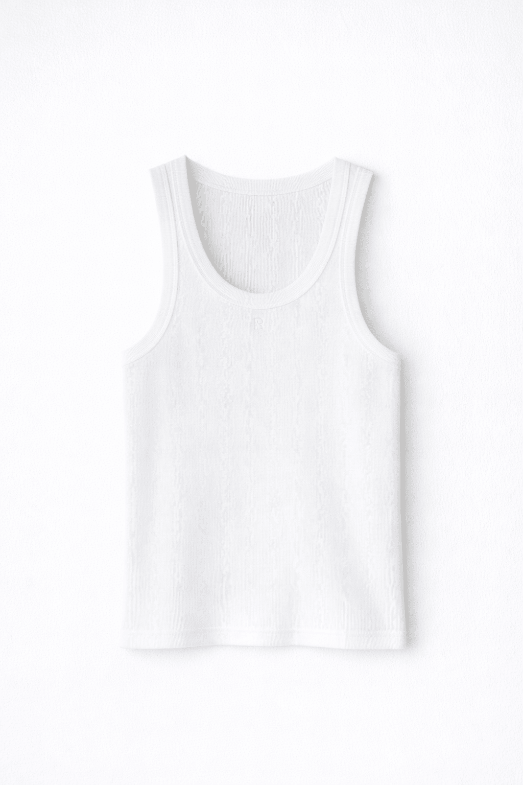 Gene Tank Top White - Aiush Refugee