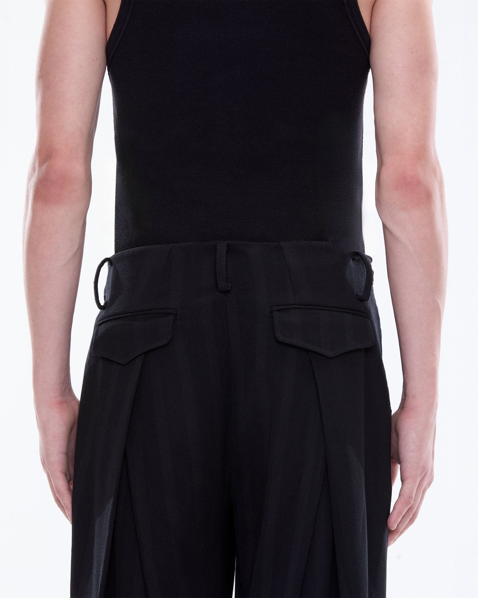 Pleated Trousers - Aiush Refugee