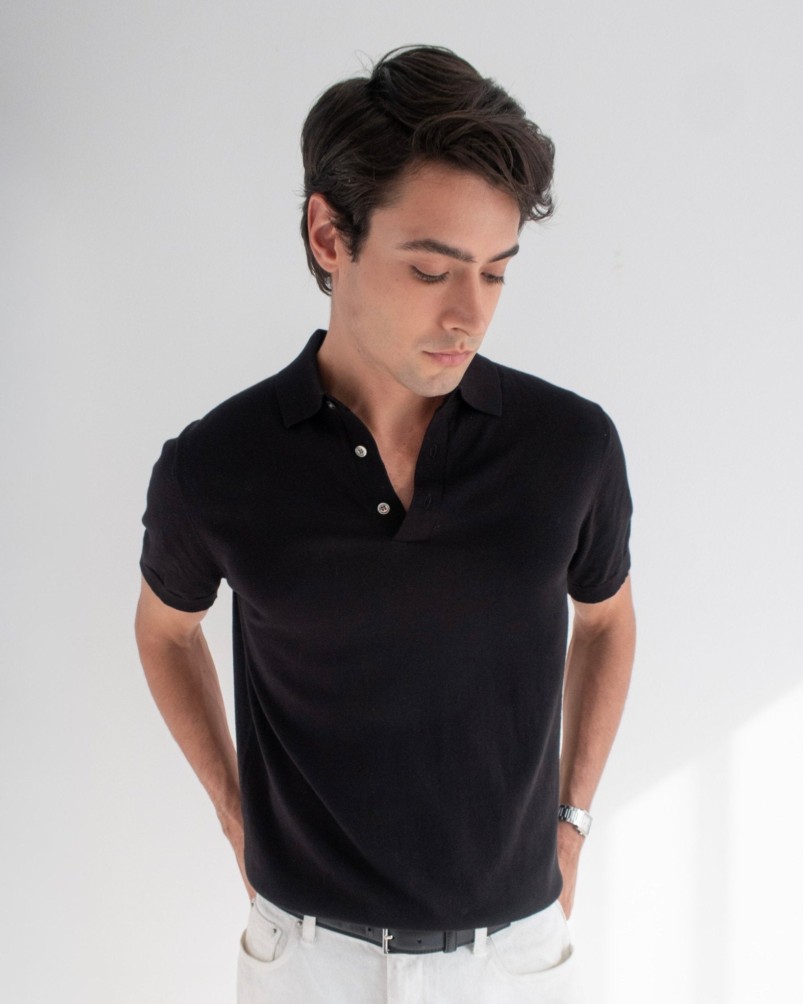 Role Knitted Polo - Aiush Refugee
