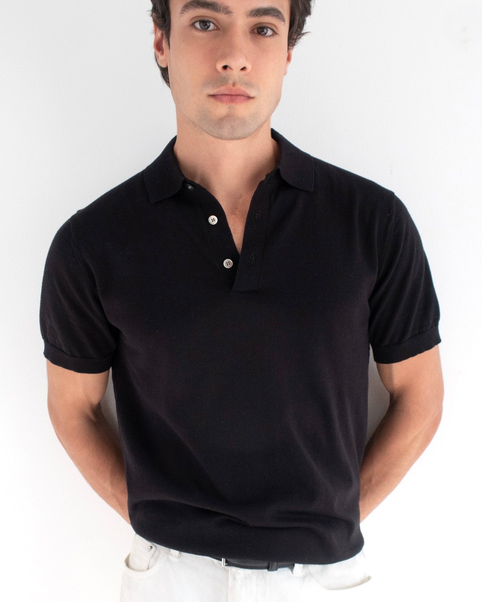Role Knitted Polo - Aiush Refugee