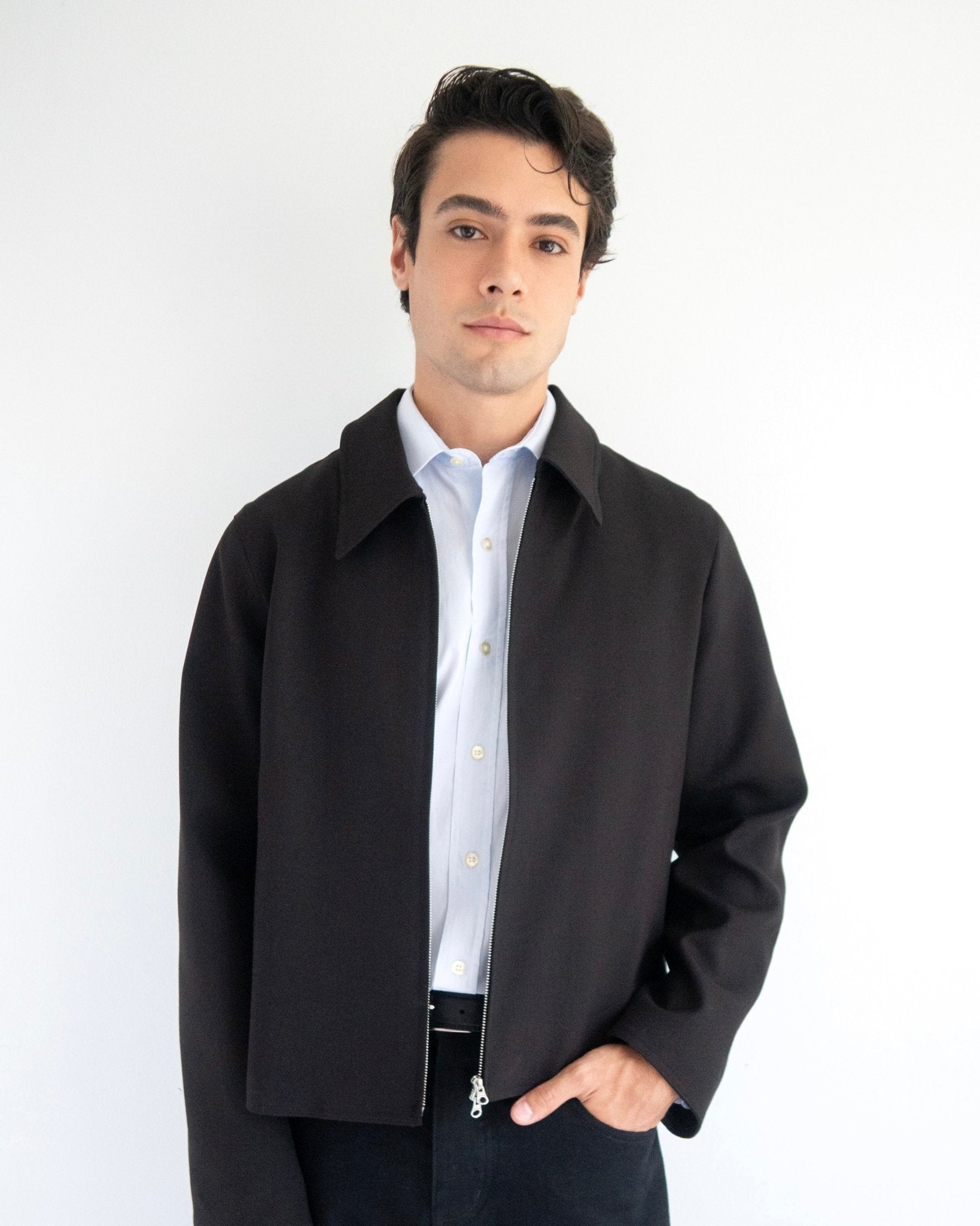 Role Wool Jacket - Aiush Refugee